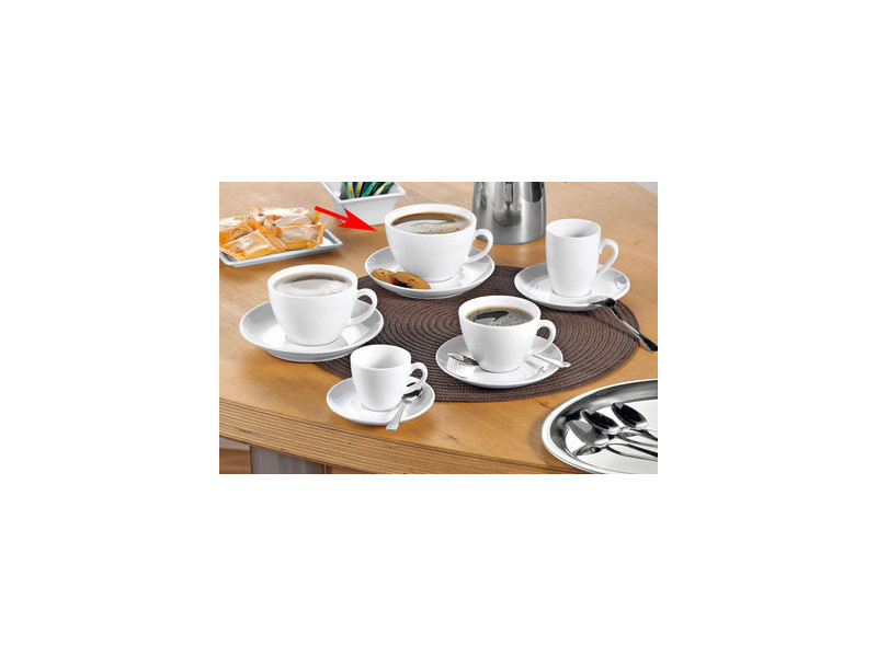 Esmeyer Tasse BISTRO, set de 6, blanc