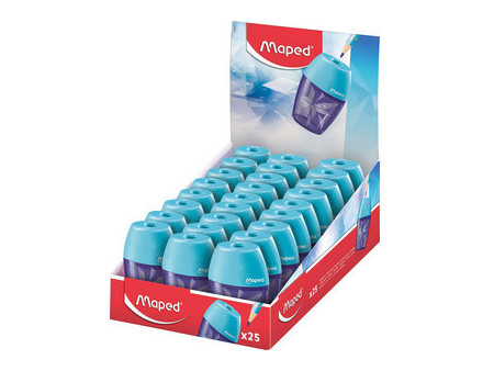 Maped Taille-crayon ARCTIC, en plastique, présentoir de 25