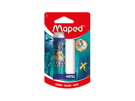 Maped Gomme en plastique DRAGON + recharge, blister