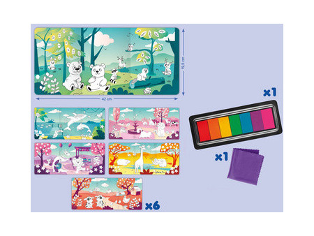 Maped Creativ my first Kit de tampon à doigts, 8 pièces