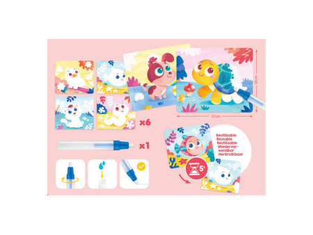 Maped Creativ my first Kit stylo à eau MAGIC COLOR, 7 pièces