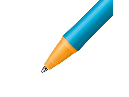 STABILO Stylo à bille rétractable pointball, turquoise