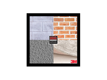 3M Ruban adhésif pour béton 399, 44 mm x 50 m, jaune