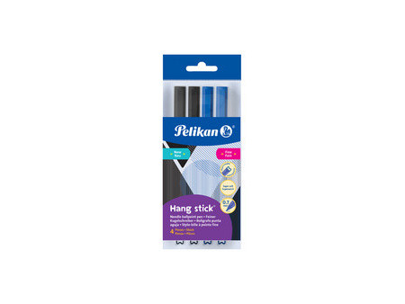 Pelikan Stylo à bille Hang Stick, 0,7 mm, sachet de 10