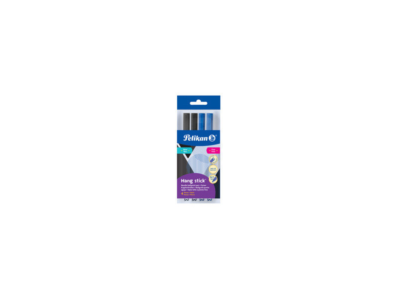 Pelikan Stylo à bille Hang Stick, 0,7 mm, sachet de 10