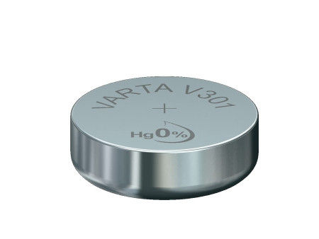 VARTA Pile oxyde argent pour montres, V301 (SR43), 1,55 Volt