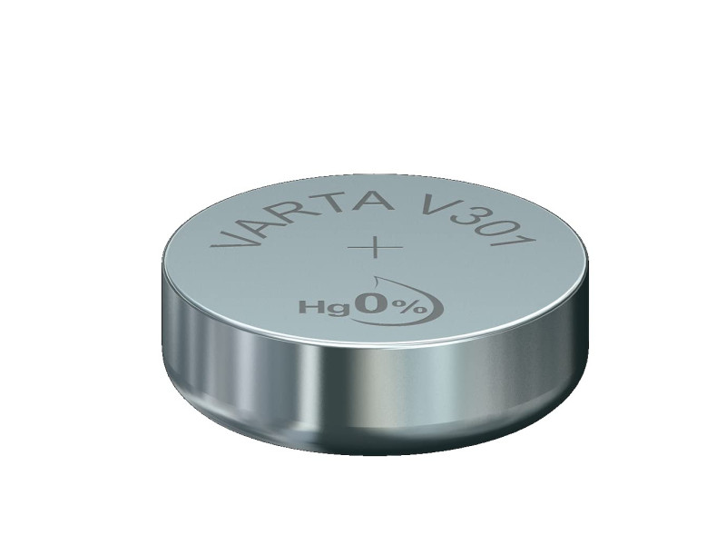 VARTA Pile oxyde argent pour montres, V301 (SR43), 1,55 Volt