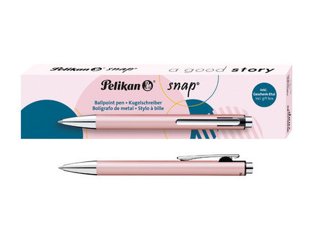Pelikan Stylo à bille rétractable Snap Metallic, cuivre