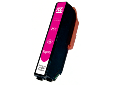 Cartouche compatible Epson 250XLM - Magenta - 13ml
