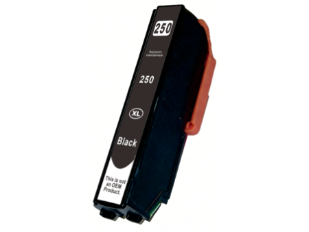 Cartouche compatible Epson 250XLBK - Noir - 13ml