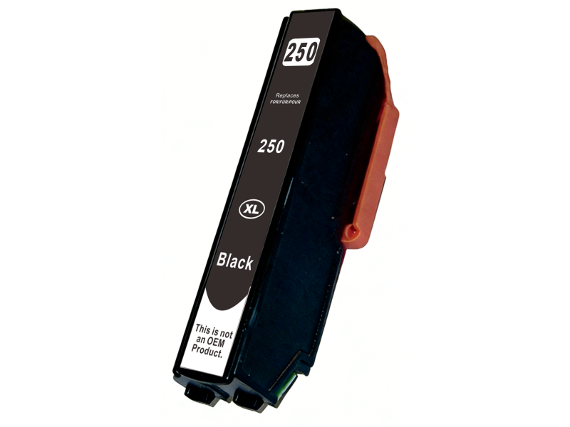 Cartouche compatible Epson 250XLBK - Noir - 13ml
