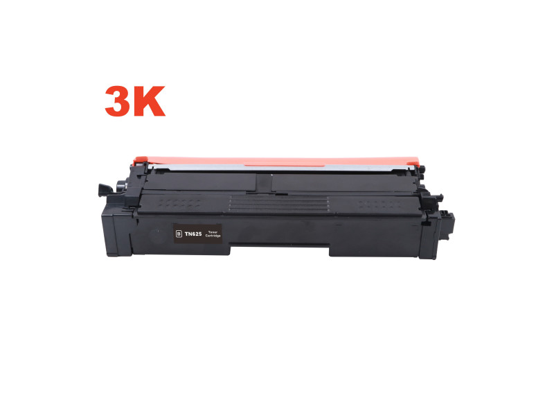 Toner compatible Brother TN-625BK - Noir - 3.000 pages