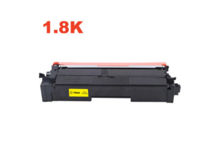 Toner compatible Brother TN-625Y - Jaune - 1.800 pages