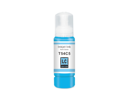 Recharge compatible Epson C13T54C520 T54C5 - Light cyan - 70ml