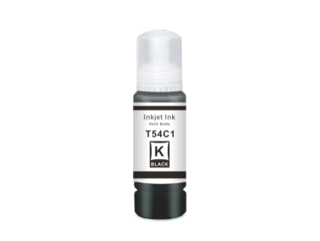 Recharge compatible Epson C13T54C120 T54C1 - Noir - 70ml