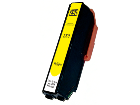 Cartouche compatible Epson 250Y - Jaune - 4.8ml