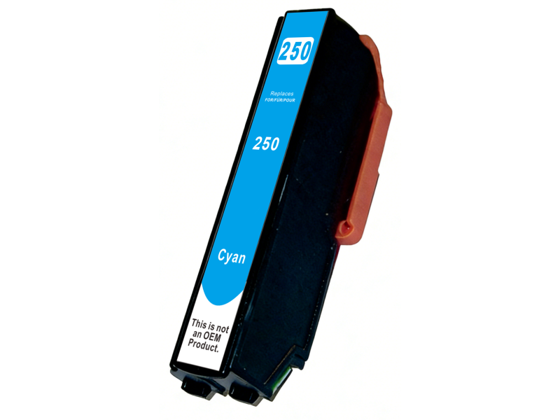 Cartouche compatible Epson 250C - Cyan - 4.8ml