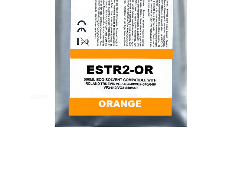 Compatible Plotter cartridges ESTR2-OR Orange pour Roland