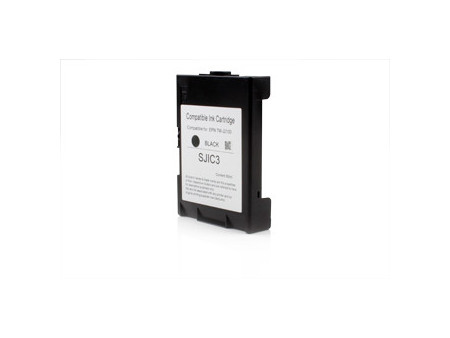 Cartouche compatible Epson SJIC3BK - Noir - 50ml