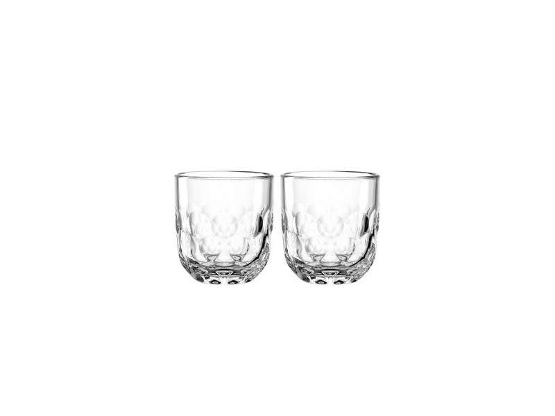 Esmeyer Leonardo Verre à café GOCCE, 220 ml, set de 2