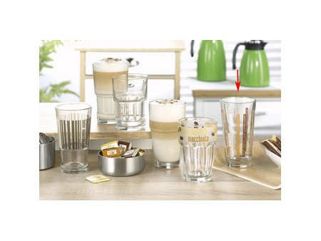 Esmeyer Verre à latte macchiato LINES, 370 ml