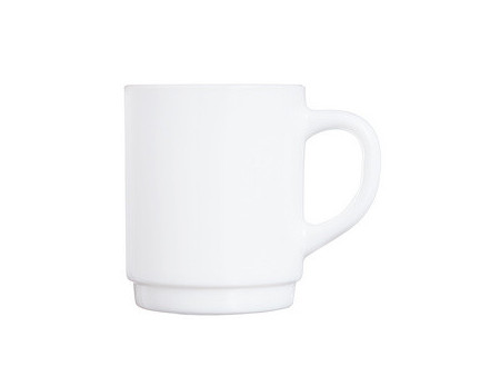 Esmeyer Arcoroc Tasse à café, 0,19 l, blanc