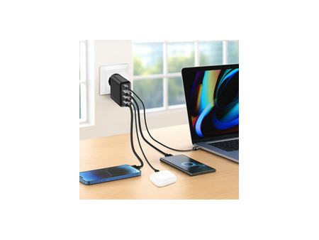 LogiLink Chargeur secteur USB, 3x USB-A (QC), 1x USB-C (PD)