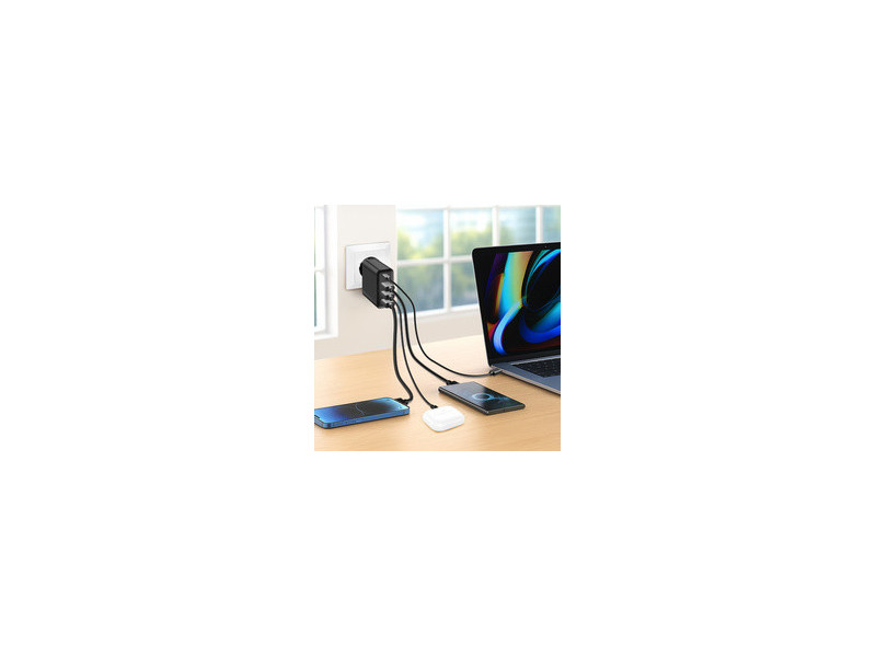 LogiLink Chargeur secteur USB, 3x USB-A (QC), 1x USB-C (PD)