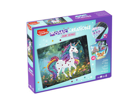 Maped Creativ Kit de mosaïque FÉERIE, 12 pièces