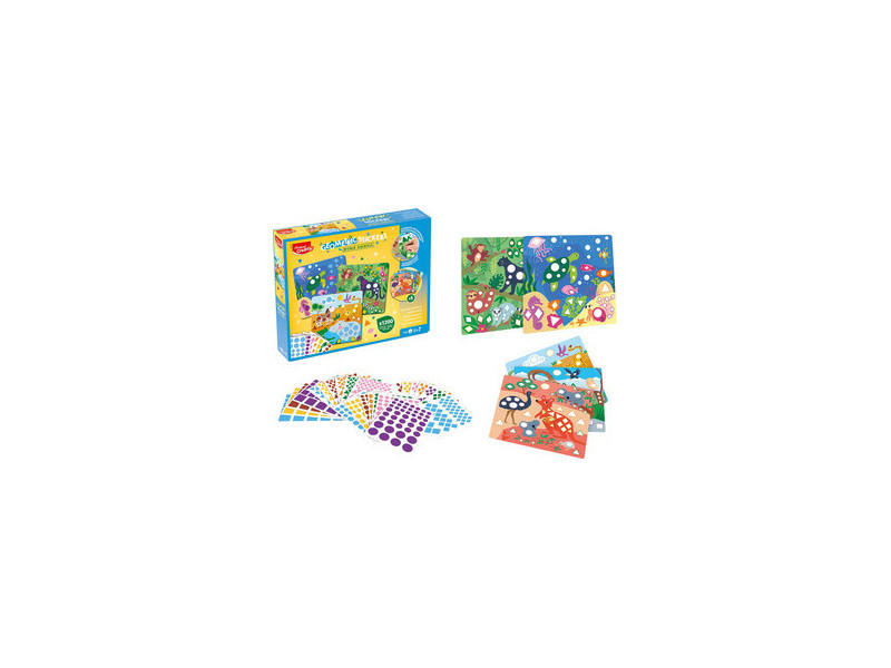 Maped Creativ Kit gommettes géométriques ANIMAUX DU MONDE