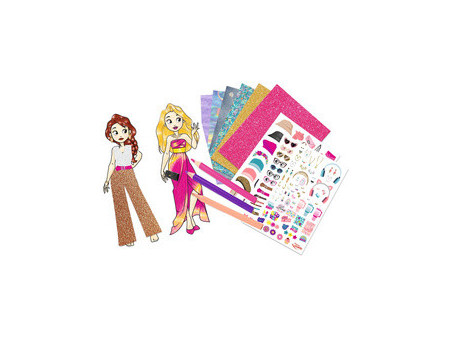 Maped Creativ Table à dessin LED AVATAR FASHION BFF, rose