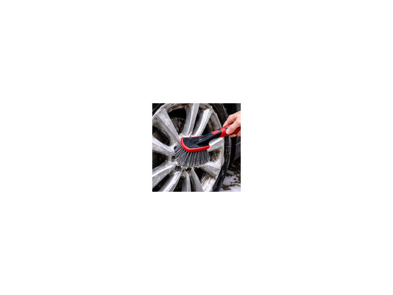IWH Brosse multi-usage, rouge/noir