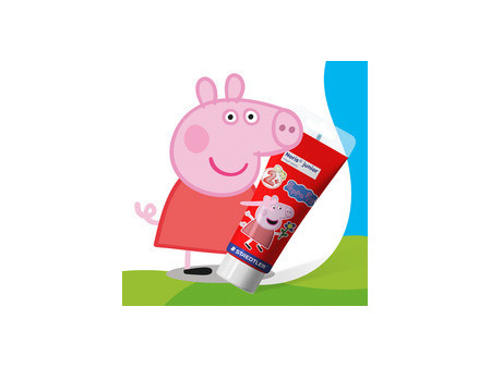 STAEDTLER Peinture aux doigts Noris junior Peppa, étui de 4