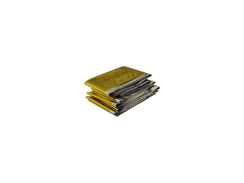 FIRST AID ONLY Couverture de survie, 1,6 x 2.1 m, argent/or