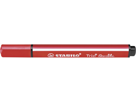 STABILO Stylo feutre Trio Scribbi, rouge