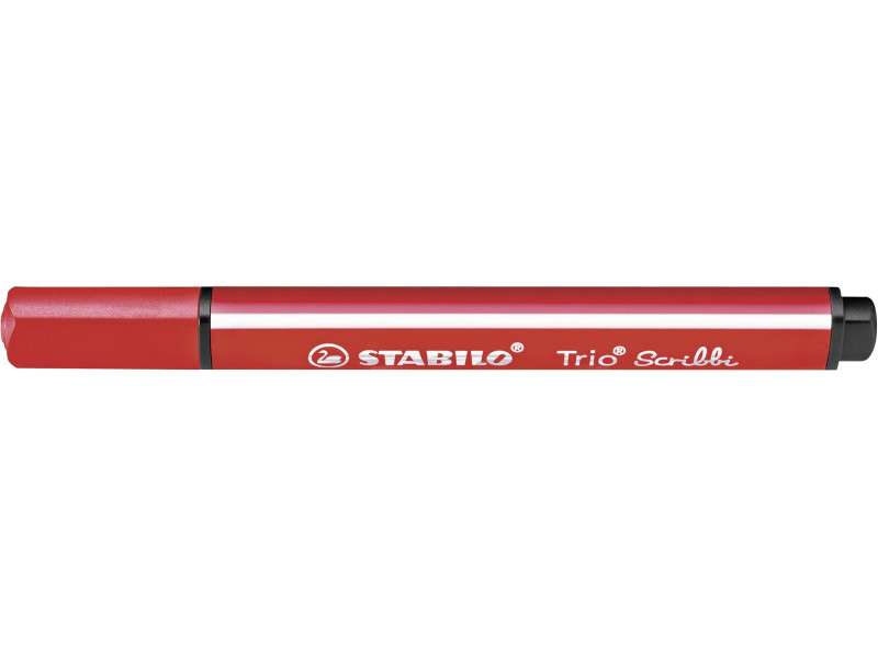 STABILO Stylo feutre Trio Scribbi, rouge