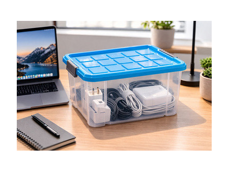 Peggy Perfect Boîte de rangement avec couvercle, 15 litres