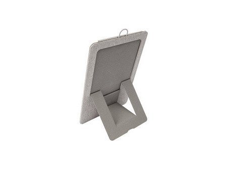 sigel Porte-menu à pince, A4, gris foncé / beige