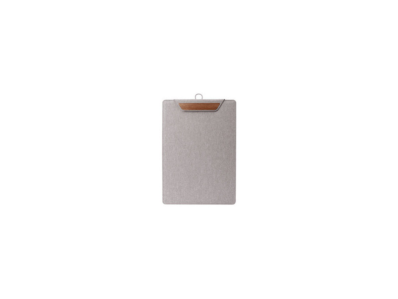 sigel Porte-menu à pince, A4, gris foncé / beige