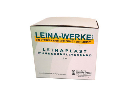 LEINAPLAST Pansement, élastique, 5 m x 6 cm