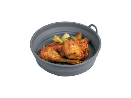metaltex Panier en silicone pour friteuse à air chaud, rond