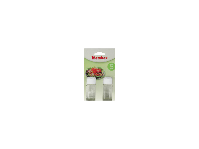 metaltex Salière et poivrière Spice Line, set de 2
