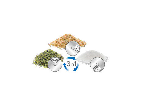 metaltex Saupoudreuse à épices Shake Line, set de 3