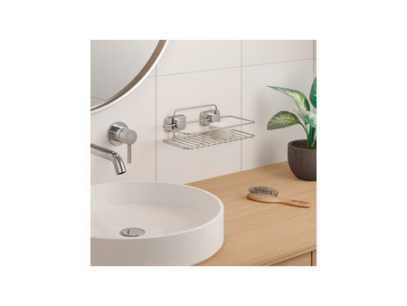 metaltex Étagère de douche Reflet LUXY & Vacuum-Fix