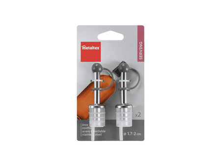 metaltex Bec verseur, inox, set de 2
