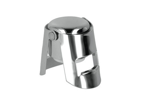 metaltex Bouchon à champagne, chromé, argent