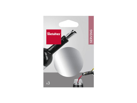 metaltex Bec verseur drop-stop, set de 3