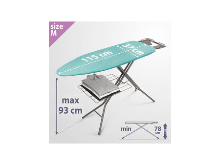 metaltex Table à repasser Antares, anthracite