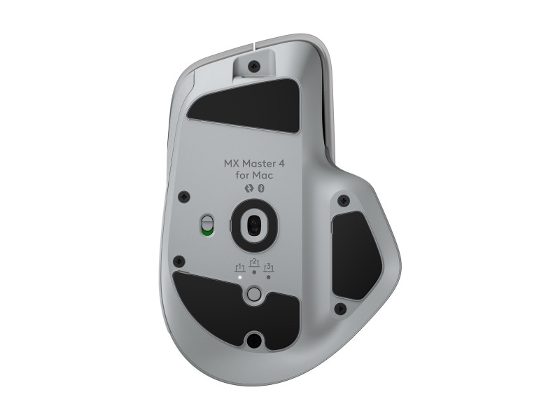 LOGI MX Master 4 Mouse for Mac White
