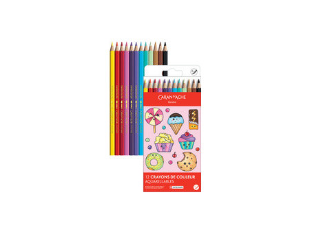 CARAN D'ACHE Crayons de couleur SWISSCOLOR KAWAII Animals